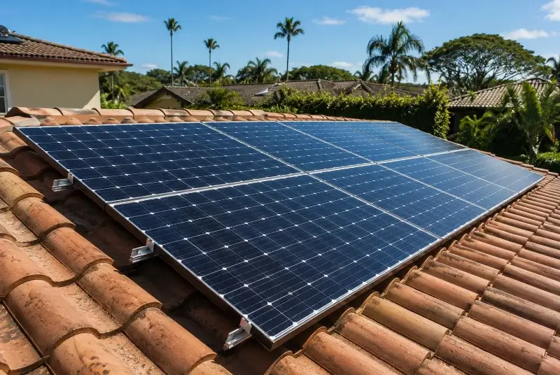 Installation de panneaux solaires à Mazaugues